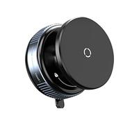 Magnetic Car Phone Stand - Vacuum Suction Cup Mount, Reinforced Magnets Build, Self Monitoring Suctions Stability, Rapid Auto Locking Grip Mechanism, Mobile Accessory for Road Trips