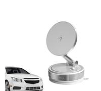 Magnetic Car Phone Suction Cup Holder - Dimensions 2.5" x 1.5", ABS Zinc Alloy Hardware, Vacuum Adsorption Handle | Multiple Angle Adjustable Cell Support Center Console Dashboard