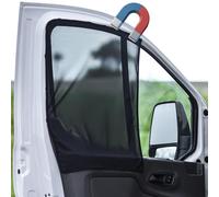 Magnetic Car Side Window Sunshade for Camper Vans Passenger Vans Front Window Shade for Driving Large Size Fit Benze Sprinter, Promaster Cargo Van, Ford Transit