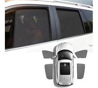 Magnetic Car Side Window Sunshades for V.W Tiguan ALLSPACE 2016-2021, Front Rear Back Privacy Sun Shades for Car Windows, Breathable Mesh Curtain Block Harmful UV Rays and Heat