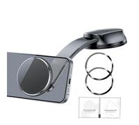 Magnetic Car Smartphone Holder | Flexible Smartphone Holder | Center Console Mobile Mount - For Trucks Sedans SUVs Drivers Travellers Daily Journeys Full Travel