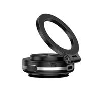 Magnetic Car Suction Mount - Double Sided Folding Magnetic Phone Holder | Small Size Cell Phone Pulints Back Seat Window, Phone Secure S