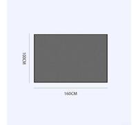 Magnetic Car Sunroof Shade with High-Density Polyester Mesh for Heat Reduction and Fly Prevention, Compatible with Most Vehicles in Black Color(L)