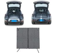 Magnetic Car Tailgate Mesh Screen for Honda Jazz Hybrid 2023 2024 2025, Full-Frame Magnets & Bottom Hooks for Car Camping & Van Life, 150x150cm