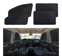 Magnetic Car Window Shades for Toyota RAV4 Hybrid 2000-2024, 4 Pcs Side Window Sun Shade for UV Protection Privacy Curtains for SUV Truck Van Black