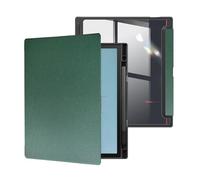 Magnetic Case Compatible with Boox Note Air4 C 10.3" 2024 Tablet - Ultra-Thin Lightweight, PU Leather Book Folio Cover(Dark Green)