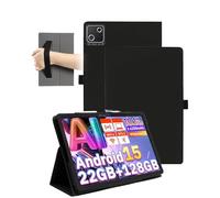 Magnetic Case for HiGrace G13 10 inch Tablet - Shockproof with Pen Slot,daunke Waterproof,Anti-Scratch,Multi-Angle Stand,with Hand Strap,Slim Durable,Black