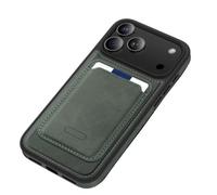 Magnetic Case for iPhone 17 Pro Max/17 Pro/Air/17 Slim Wallet Green
