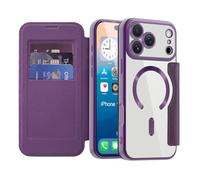 Magnetic Case for iPhone 17 Pro Max Cover Compatible with MagSafe Purple WD