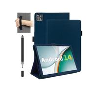 Magnetic Case for JIKOCXN C20 10 inch Tablet - Shockproof with Pen Slot,daunke Waterproof,Anti-Scratch,with Hand Strap,Multi-Angle Stand,Slim Durable,Blue