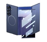 Magnetic Case For Samsung Galaxy Z Trifold, Slim Minimalist Hard PC Cover With Screen Protector, Matte Finish & Impact Resistant(Gray)