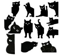 Magnetic Cat Bookmarks - Cute Cat Shape Book Mark Clips, Page Markers