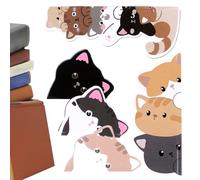Magnetic Cat Bookmarks, Cute Paper Markers, for Journals Planners Reading Corners Students Teachers Readers at School or Libraries a Stylish Way to Mark Pages with Charm