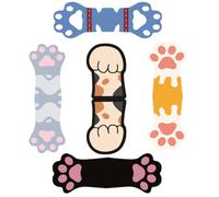 Magnetic Cat Paw Bookmarks, 5 Piece Cute Page Clips for Reading and Study | Foldover Page Markers, Adorable Feline Paw Designs Secure Selected Pages in Novels Textbooks Journals and Everyday Reading