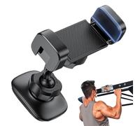 Magnetic Cell Phone Holder Heavy Duty Magnet Metal Appearance | Gym Gym Holder Workout Fitness Accessory Metal Appearance for Gym Motorcycles Tank Tractor Toolbox Truck Bulldozer