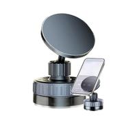Magnetic Cell Phone Holder - Heavy Duty Magnetic Car Mount Swivel Base | Dashboard Mount, Strong Grip Desktop Phone Holder for Phones I