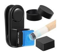 Magnetic Chalk Holder - Billiard Cue Chalk Case for Precision | ABS Shell with Belt Clip Accessories for Secure Hold Playroom Training Equipment, Pool Table Supply for Club Lounge Turni