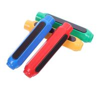 Magnetic Chalk Holder Clip with Double Spring Auto-click Plastic 4pcs