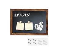 Magnetic Chalkboard for Wall 54 x 84cm Large Blackboard Chalk Board for Kitchen Office Pub Shop, Vertical or Horizontal Hanging