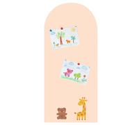 Magnetic Chalkboard Reusable - Smooth Interactive Writing for Boys Girls Students | Peelable Large Wall Chalkboard for Home Bedroom Classroom Teachers Glass Tile Indoor Learning Creativity Fun