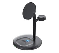 Magnetic Charger 3 In 1 Magscape Compatible With Apple Watch iPhone AirPods