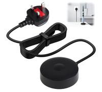 Magnetic Charging Base Compatible with Oral B Io 7/8/9 Series Uk Plug Electric Toothbrush Magnetic Power Charger 3768 Model with IPX7 Waterproof Replacement Base 100-240V 50-60HZ 3W 95cm Black
