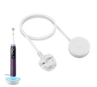 Magnetic Charging Base for Oral B iO7 iO8 iO9 UK Plug, 3768 ModelElectric Toothbrush Power Charger, IPX7 Waterproof