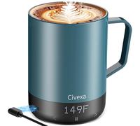 Magnetic Charging Rechargeable Self Heating Coffee Mug, Fast Heating & High Temperature 14Oz APP-Controlled Smart Coffee Cup Warmer, 120 Mins -Hot Up to 149℉ Smart Mug Warmer, Gifts for Women and Men