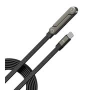 Magnetic Charging - Stealth Power Lead, Hidden Grip Cord, Rapid Energy Wire | Ultra Fast 240W Output Support, Stable Phone Docking Assist For Office Driving Travel Anywhere Every