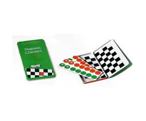 Magnetic Checkers - draughts travel game