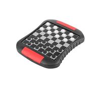 Magnetic Checkers Set Folding Travel Board Game with Storage for Kids & Adults Perfect for Car Trips & Family Camping(20 * 16.7 * 2.2cm)