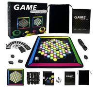 Magnetic Chess Game, 32 Magnetic Pieces, Portable Magnet Board Game Set,Battle Chess for Kids Adults Logic Training Board Game Puzzle Strategy Family Game Party Game for Kids