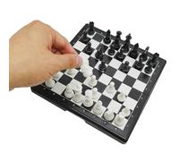 Magnetic Chess Game - 5.12 Inch Board | PP Chess - Compact Lightweight Set with Magnetic Pieces for Easy Portability for Colleagues or Family Friends to Enjoy the