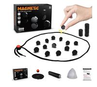 Magnetic Chess Game, Educational Chess Game Checkers, Combining Chess with Magnetic Game for Endless Fun Enhance Strategy Innovative Magnetism Game Experience
