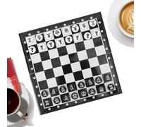 Magnetic Chess Game - Foldable and Magnetic Chess Board for Games, Chess Games, for Adults, Beginners and Advanced Players, Very Suitable for Travel, Home, Table, Outdoor, Learning