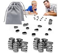 Magnetic Chess Game, Logic Training Board Game, Adults Magnetic Chesss Set with 20 Pieces Chess, 1Gameplay Manual, and 1 Pouch, Portable Adult Perfect for Family Gatherings
