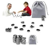 Magnetic Chess Game, Logic Training Board Game, Adults Magnetic Chesss Set with 20 Pieces Chess, 1Gameplay Manual, and 1 Pouch, Portable Adult Perfect for Family Gatherings