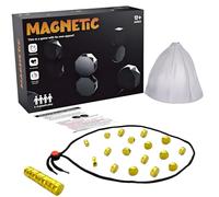 Magnetic Chess Game,Masalasee Portable Set with Storage Bag - The Ultimate Travel Essential, Fun Magnet Game with String for Adults and Kids on Camping, Travel, Parties (Yellow)