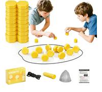 Magnetic Chess Game, Portable Educational Checkers Game, Battle Chess with Magnetic Effect, Family Party Supplies for Family Gathering and Travel