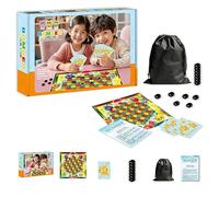 Magnetic Chess Game, Portable Educational Checkers Game, Battle Chess with Magnetic Effect, Family Party Supplies for Family Gathering and Travel -New Model