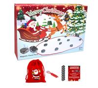 Magnetic Chess Game Set,Logic Training Board Games, Educational Chess Game with 20 Pieces Chess, Portable Party Travel Camping Desktop Family Gathering for Picnic Home New Year Birthday Party