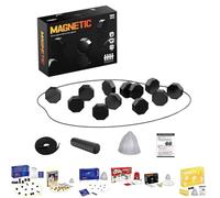 Magnetic Chess Game Set Portable Travel Board Game 20 Pieces Educational Strategy Logic Training Top Game for Kids Adults Travel-Friendly for Picnics Family Gatherings Birthdays Party Boys Gifts