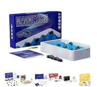 Magnetic Chess Game Set Portable Travel Board Game 20 Pieces Educational Strategy Logic Training Top Game for Kids Adults Travel-Friendly for Picnics Family Gatherings Birthdays Party Boys Gifts