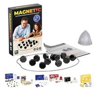 Magnetic Chess Game Set Portable Travel Board Game 20 Pieces Educational Strategy Logic Training Top Game for Kids Adults Travel-Friendly for Picnics Family Gatherings Birthdays Party Boys Gifts