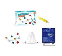 Magnetic Chess Game Stones,1 Set Magnetic Chess Game with String,Stone Logic Thinking Educational Magnet Stone Toy Family Night Kids Adults Interactive Strategy Game B