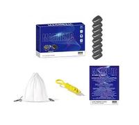 Magnetic Chess Game Stones,1 Set Magnetic Chess Game with String,Stone Logic Thinking Educational Magnet Stone Toy Family Night Kids Adults Interactive Strategy Game A