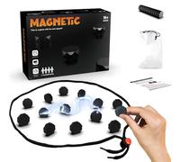 Magnetic Chess Game Stones, Magnetic Chesss Set With 20 Pieces Chess, Logic Training Board Game, Magnet Chess Game With String, Portable Design Party Games For Families (2 Set)