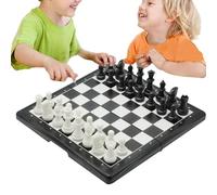 Magnetic Chess Game - Strategy Board Tool, Portable Travel Skill Set | Educational Logic Thinking Kit, Creative Desktop Play For Parents Kids Fun Family Games Interactive Learning Home Toy Accessory