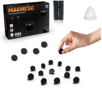 Magnetic Chess Set, 20 Magnetic Pieces & Folding Board with String Closure, Portable Travel Chess Game for Adults and Kids Ages 12+, Ideal for Family Gatherings, Parties, Journeys
