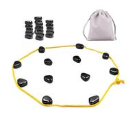 Magnetic Chess Set Battle Chess with Magnetic Effect, Educational Chess Game Checkers Game, Portable Magnetic Stones Great Family Gatherings and Party Games! (string model)